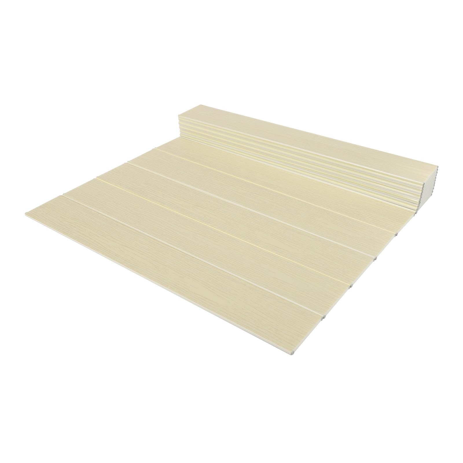 Housse de baignoire pliable, jaune, 170 x 75 cm, en PVC, capacité de charge jusqu'à 5 kg, couverture de baignoire moderne, pliable et peu encombrante, conservation de la chaleur et protection contre