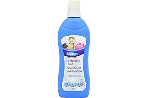 Milton Sterilising Fluid 1L: Assuring Safe, Germ-Free Conditions