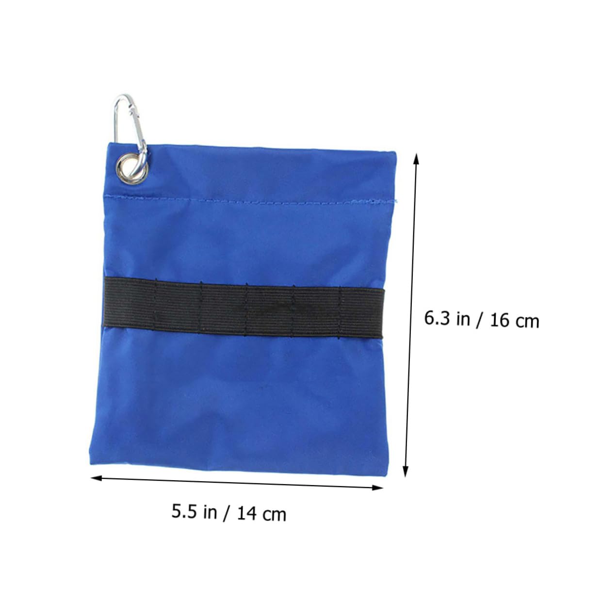 TOYANDONA Golf Accessories Tee Holder Pouch Nylon Blue