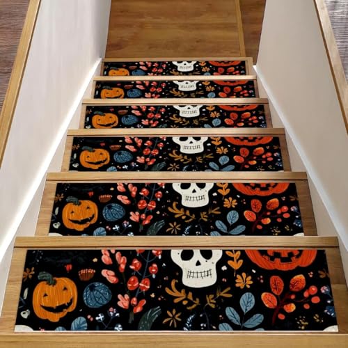 Tapis d'escalier antidérapants avec autocollants pour marches intérieures - 2