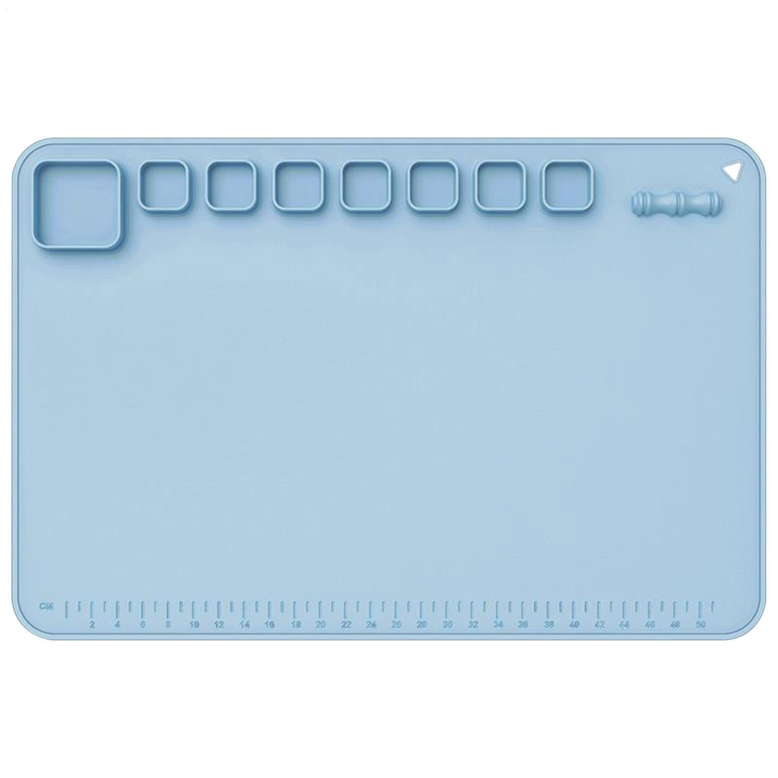 Tapete de silicona para pintura de 23x16 pulgadas lavable para acuarela y gouache