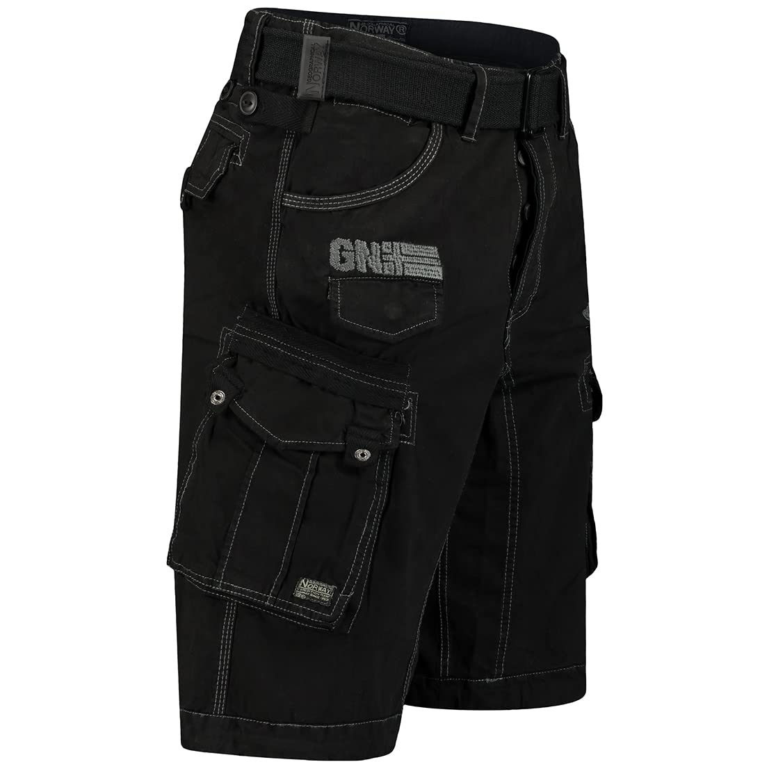 Geographical Norway Herren Cargo Short Sommer Bermuda Kurze Hose Shorts Brandiing- Production