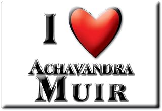Enjoymagnets ACHAVANDRA Muir (SCO) Souvenir Aimant DE FRIGO Angleterre Scotland IDÉE DE Cadeau Magnets Je Aime