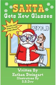 Perfect Paperback Santa Gets New Glasses Book