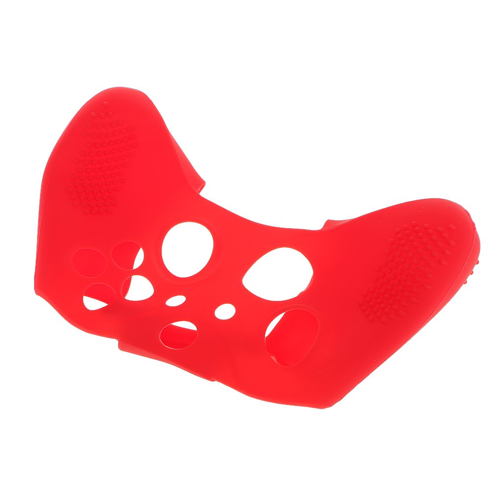 Dustproof Wireless Silicone Protective Skin Cover Case for Xbox One Transformer Controller Red