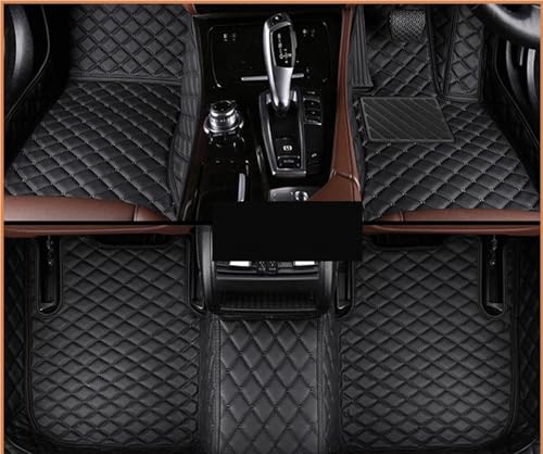 Tapis sol voiture Jeep Renegade 2016-2022 finition personnalisée noire RHD