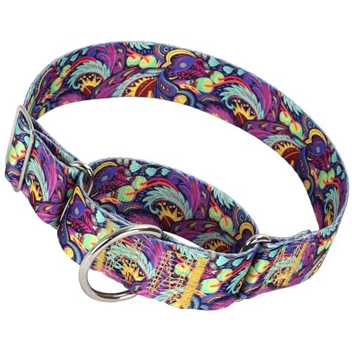 ONEFOJOJO Martingale Dog Collar - 1.5 Inch Wide No-Pull