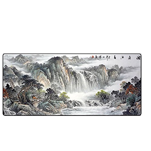 LL-COEUR XXL Gaming Mauspad Laptops Mouse Mat Large Landschaft Desk Pad (Farbe 6, 900 x 400 x 3 mm)
