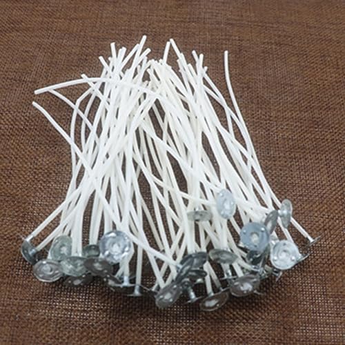 50 unidades de mechas para velas con cera y sustainer miniatura 6