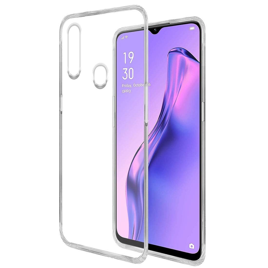 Dashmesh Shopping Crystal Clear Back Cover Case for Oppo A31(2020) (Shockproof Clear Soft TPU Case | Camera Protection Bump | Cushioned Edges | Transparent) (B0BSG2CH99) Amazon Price History, Amazon Price Tracker