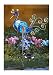 Solar lighted Multicolor Peacock Decorative Metal Garden Stake Out Door Decor