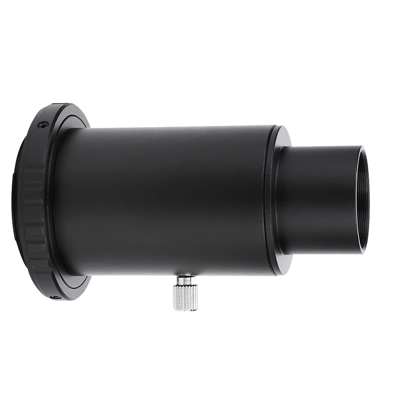 Tubo De Extensión Adaptador De Montaje En Anillo En T Para Telescopio Astronomico De Rosca M42x0 75 De 1 25 Pulgadas Color Negro
