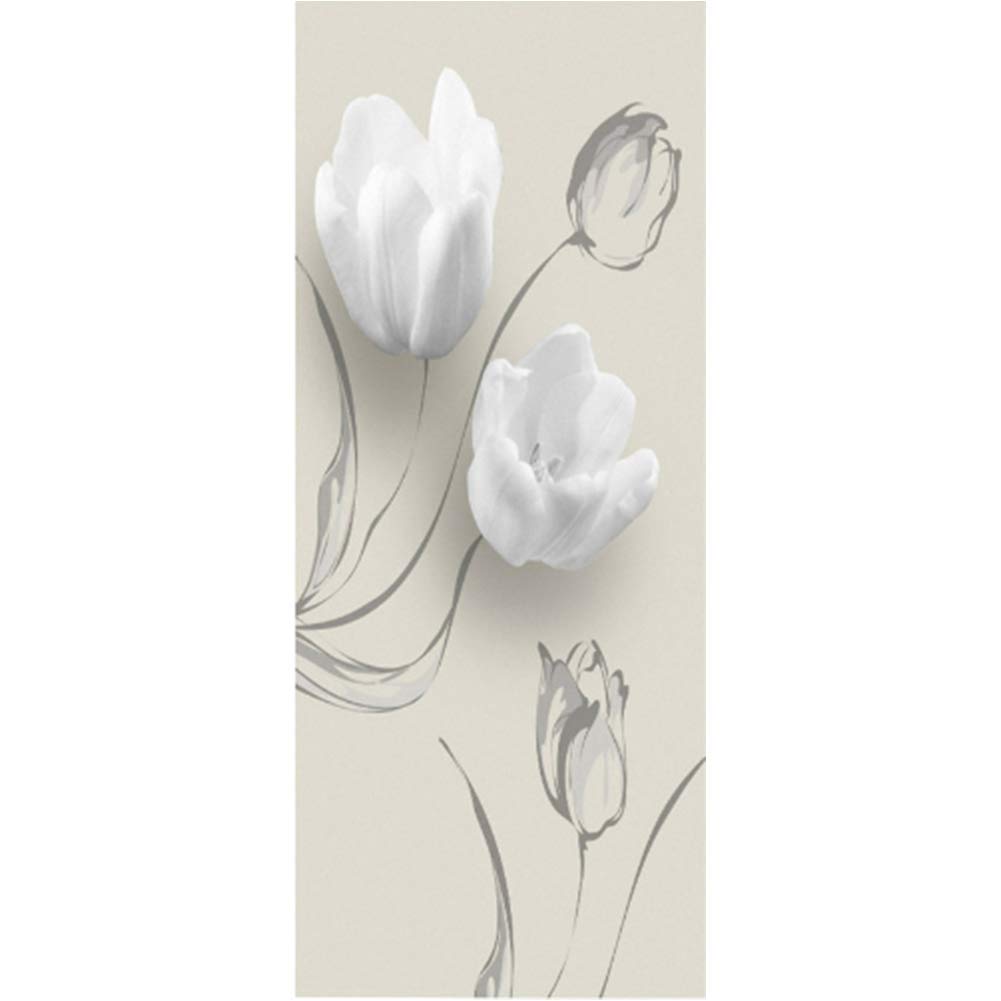 Sticker porte effet 3D pour masquer les imperfections et agrandir une pièce
