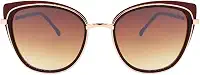 Óculos de Sol Modelo Jade Tipo Gatinho Estilo Vintage Retrô Clássico Blogueira UV400 Feminino Preto, Marrom e Rose Rosa - Cacife Brand