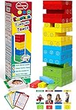 Garybank Emotion Tower Social Emotional Learning Activities for Kids, Sel Feelings Games W/56 Emotion Cards, Play Therapy Social Skills Board Game for Kid Age 6+, School Counselors Gifts