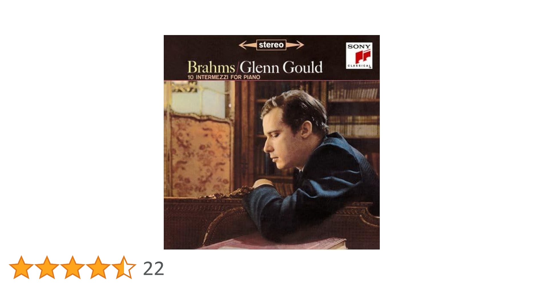 【売約済】グールド／ブラームス:4つのバラード、2つのラプソディ、間奏曲集 Amazon.co.jp: ブラームス:4つのバラード、2つのラプソディ