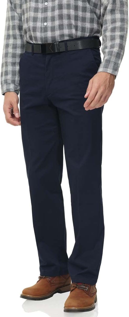 Soojun Men's Classic Fit Casual Stretch Khaki Pant Easy Flex Pants - Image 2