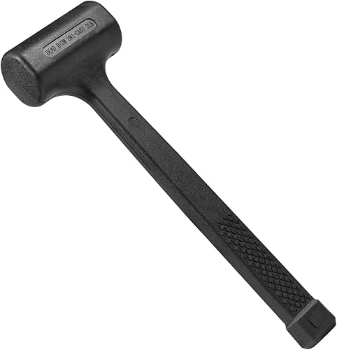 ZUZUAN - Martillo de mazo de goma pequeño, martillo suave de doble cara de 1.181 in sin marcas con cabezales reemplazables para pisos de tablones de
