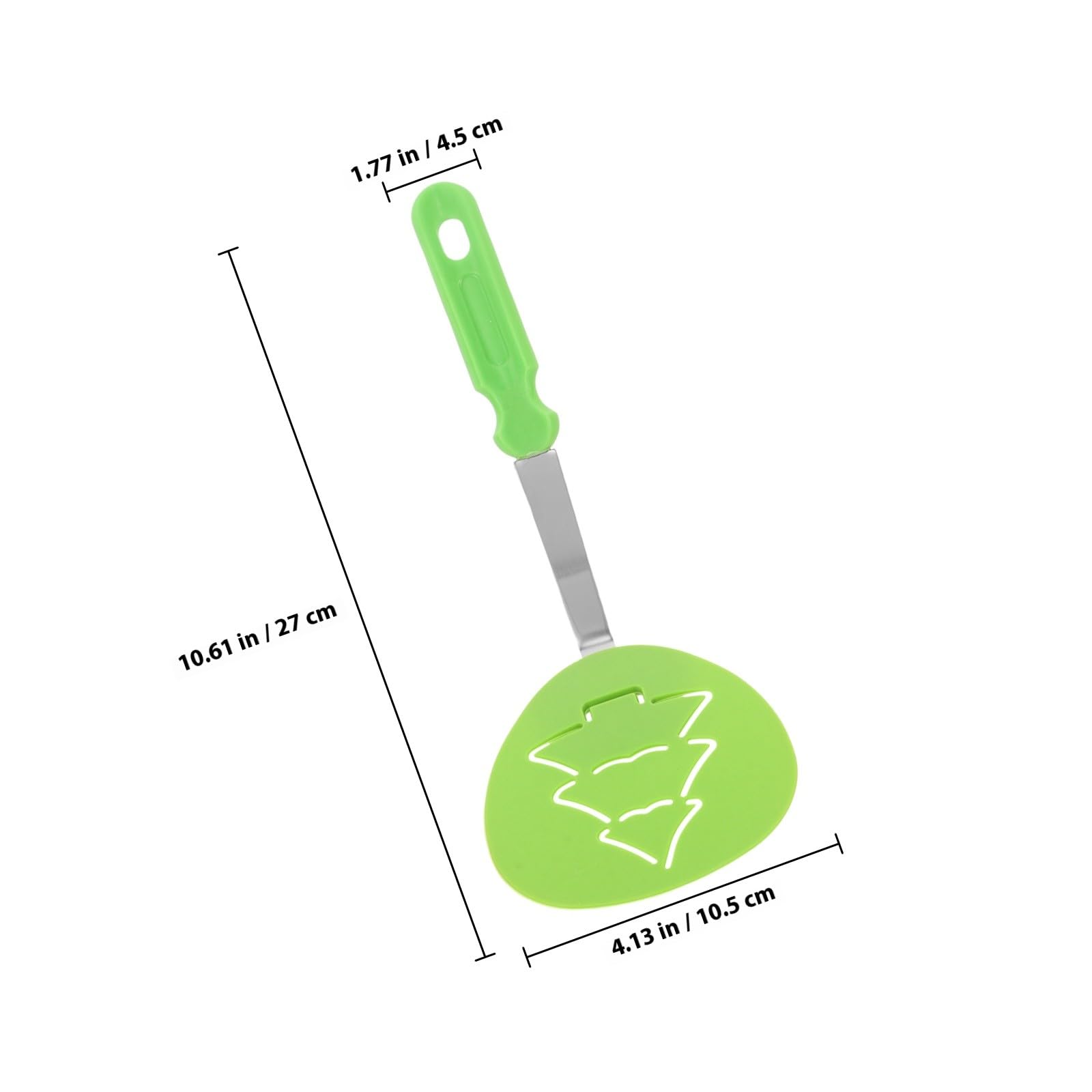 Homoyoyo Utensilios de Cocina Navideños 4 Piezas Espátula de Nylon Resistente al Calor para Hornear y Servir Regalo para Aficionados la Cocina