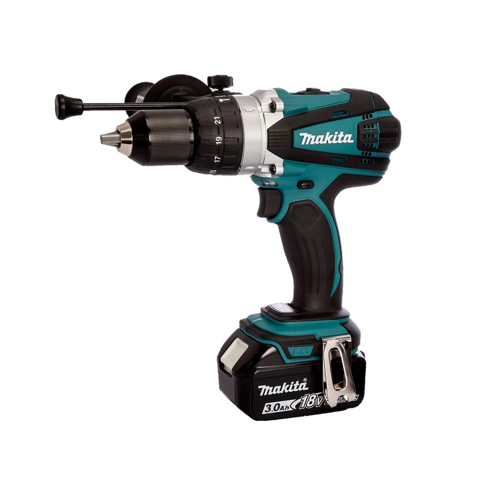 Makita DHP458Z 91Nm Lxt 18V Impact Driver + 1 x 18V 3Ah Li-Ion Battery Bl1830B
