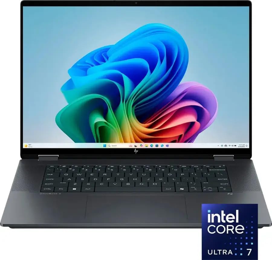 HP OmniBook X Flip 2 em 1 Laptop 2025, tela sensível ao toque