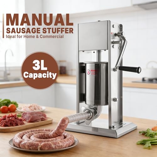 Commercial Sausage Stuffer Vertical Design