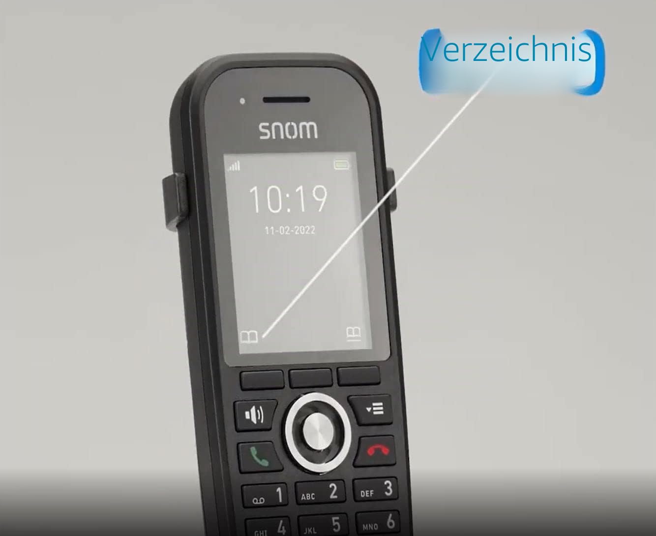 Snom M430 Schnurlos IP-DECT IP Telefon SIP Set - Fritz Fon C6 Fritzbox Kompatibel - Telefon Schnurlos Mit Anrufbeantworter* - Bis Zu 20 Mobilteile