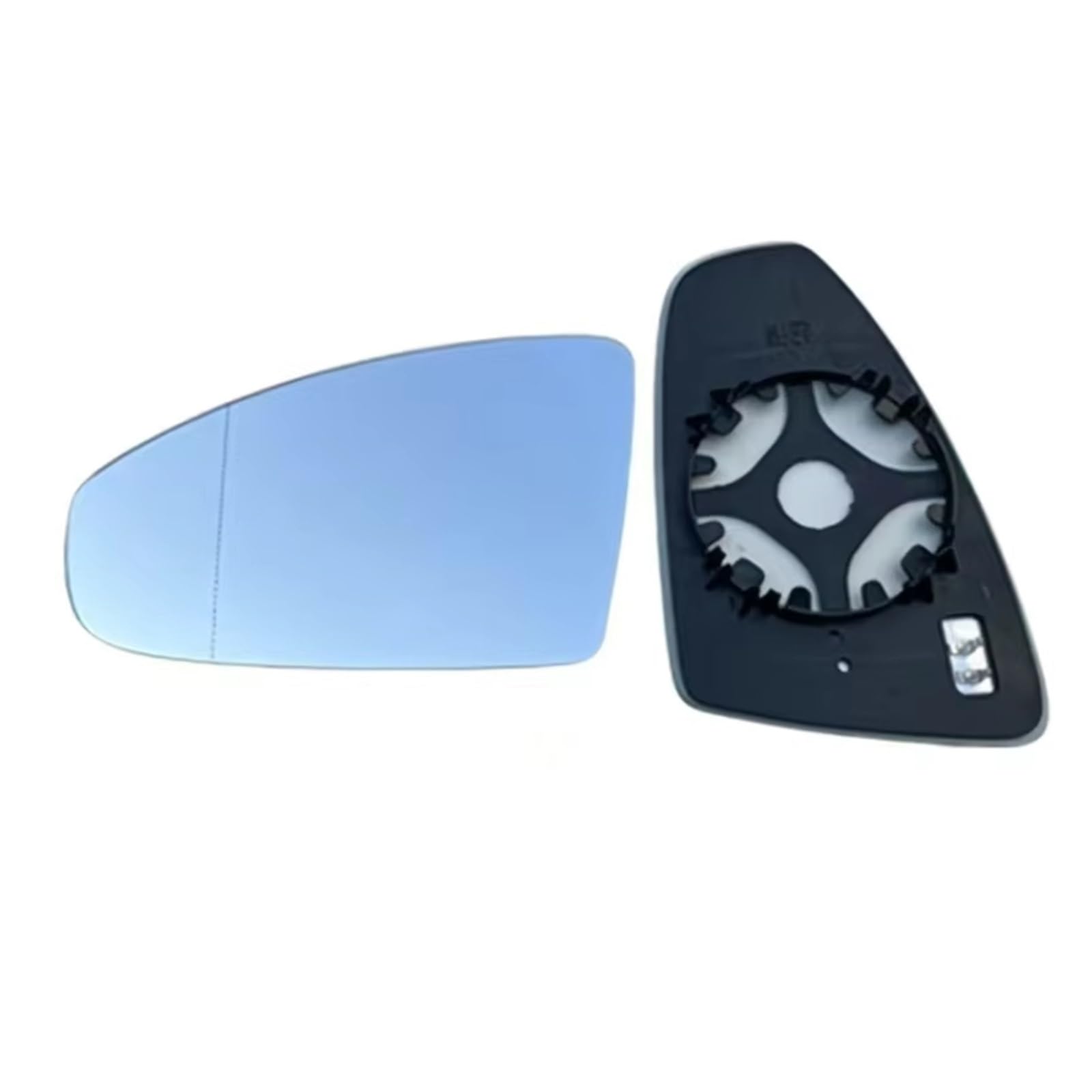 Retroviseur Extérieur Verre Pour Golf 7 Pour Jetta MK7 2019-2025 Avertissement De Voiture Verre De Rétroviseur Chauffant Grand Angle Glace Rétroviseur Partie(A pair heating)