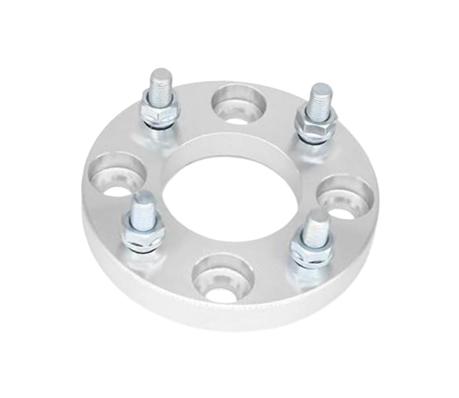 Spacers 2pcs 15mm/20mm/25mm Thick Wheel Spacers Adapters 4x108 (4x4.25) To 4x100 Studs 12x1.5 Hub Centric Wheel Spacers Adaptors(BLACK 25mm)