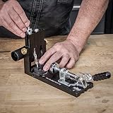Trend Professional Pocket Jig Kit z torbą do przechowywania i 100 mieszanymi śrubami, PH/JIG/AK