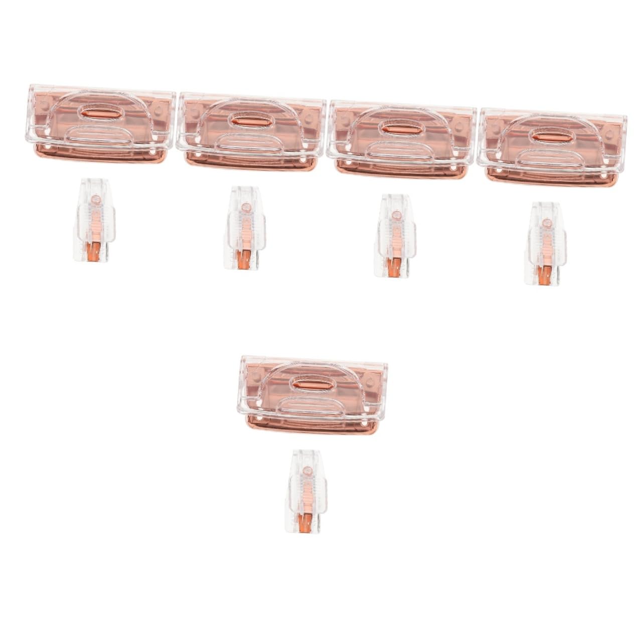 Operitacx 5sets Attrezzi Da Ufficio Perforatrice e Pinzatrice Portatile Con Estrattore Di Graffette Strumenti Eleganti Per Di Lavoro Organizzato e Professionale