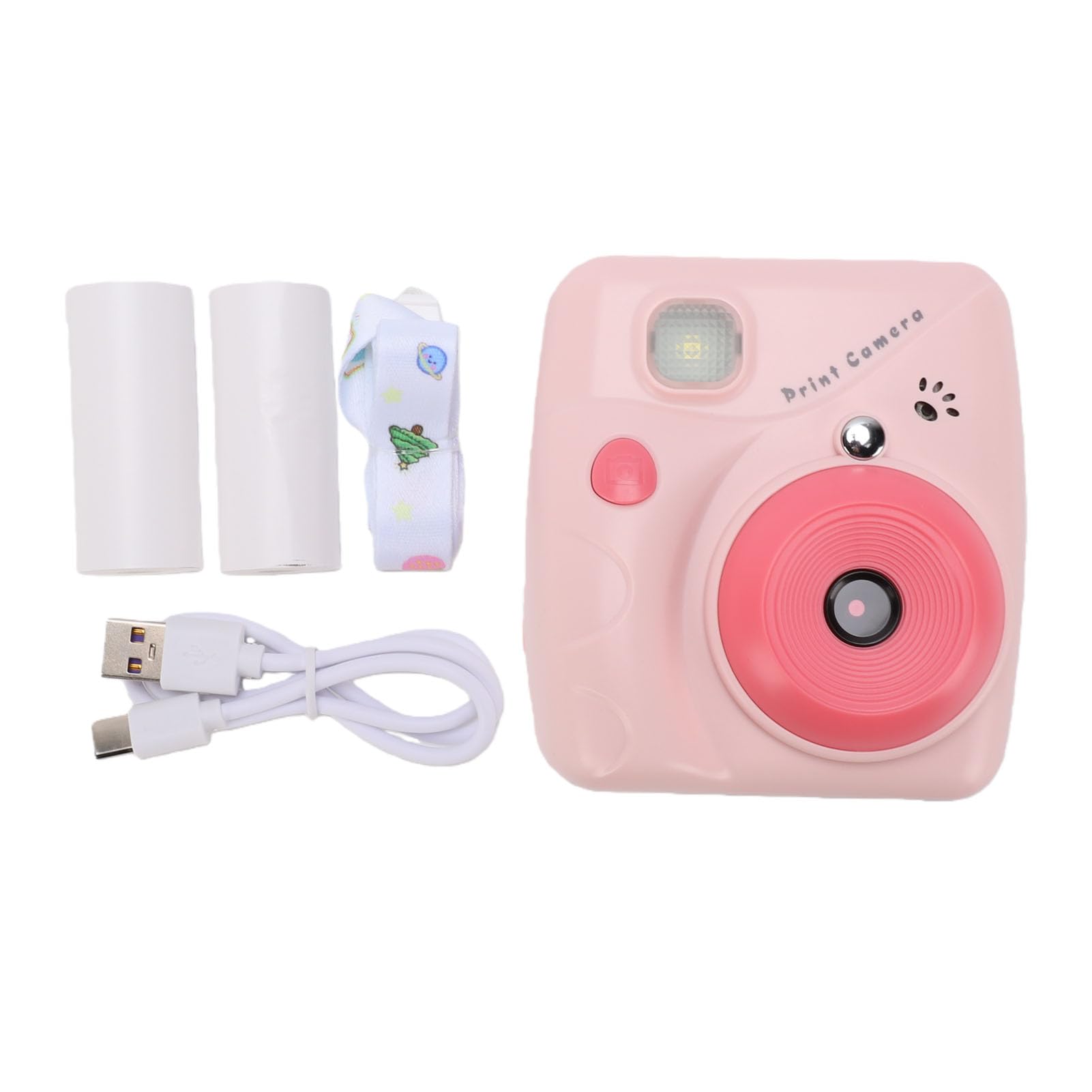 Naroote Fotocamera Istantanea per Bambini, Macchina Fotografica con | Fotocamera Stampabile, Corpo in ABS, Carta Termica, Uso Interno/esterno