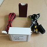 ATEMK AV CVBS Video Adapter Converter for Volkswagen RNS510 RCD510 RNS315 RGB Port to aftermarket Rear View Camera