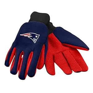 FOCO NFL Colored Palm Utility Work Gloves