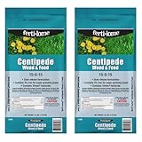 Ferti-Lome Centipede Weed & Feed Lawn Fertilizer 15-0-15, 16 lb Bags (2 Pack), Granular Lawn Fertilizer for Centipede and Southern Lawns, Covers Up to 10,000 sq ft