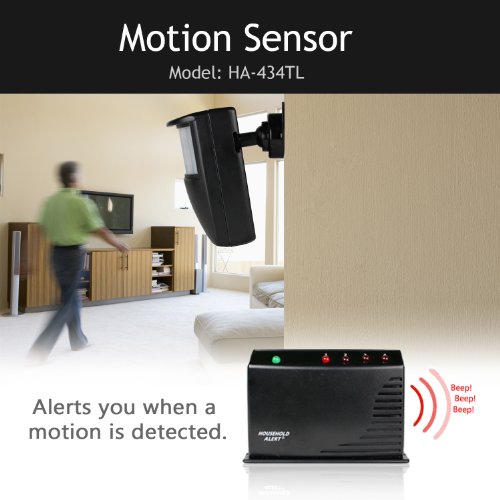 Skylink HA-300 Long Range Household Alert & Alarm Deluxe Home Business Office Motion Security Indoor Outdoor Infrared Detector System Kit