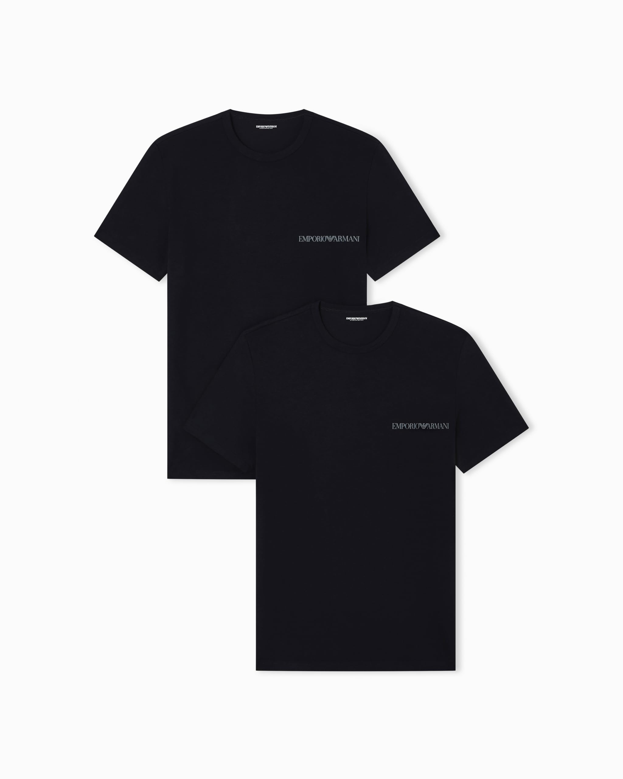 Emporio Armani Bodywear 2 Pack Crew Neck T-Shirts - Multi
