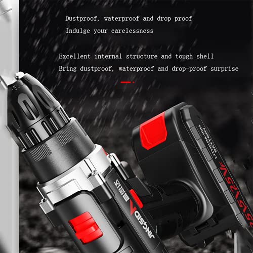 SXTYMV Bohrhammer Schlaabohrmaschine Abbruchhammer Elektrohammer Elektrowerkzeug Wiederaufladbarer Bohrer Lithium… – Bild 7