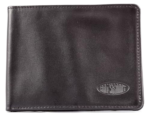 Big Skinny Men's Super Skinny Leather Bi-Fold Slim Wallet, Holds Up to 30 Cards2