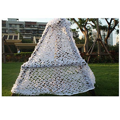 Filet de camouflage blanc militaire résistant pour camping