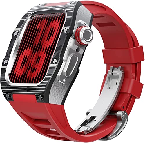Boîtier titane EPANO et bracelet fluorescent pour iWatch, du bureau au sport nocturne