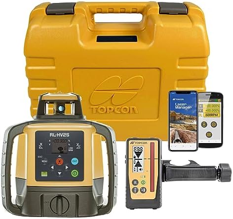 Topcon RL-HV2S/RWRBD Self-Leveling Dual Slope Laser