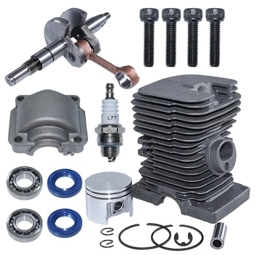 Kit cilindro pistón MS180 para restaurar motosierras de tala 018
