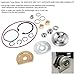 Turbocharger rebuild repair kit 18pcs, fit s400 s410 s467 s400sx475, car modification retrofitting replacement