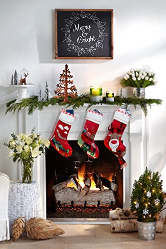Christmas-Stockings-20-Quilted-Lining-Large-Embroidery-Hanging-Decor-for-FireplaceXmas-Tree-Holiday-Party-Decoration-Reindeer Christmas Stockings 20 Quilted Lining Large Embroidery Hanging Decor for FireplaceXmas Tree Holiday Party Decoration Reindeer