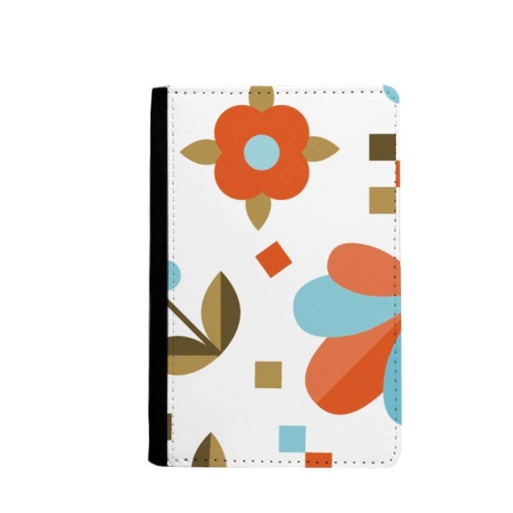 Étui de voyage pixel fleur multicolore au format poche classique - 4