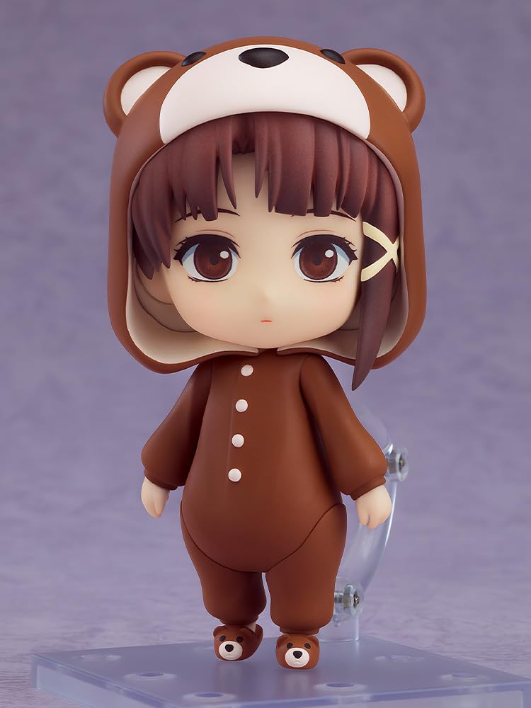 Esperimenti seriali Lain Nendoroid Action Figure Lain iwakura: Orso Pigiama Ver. [Base] 10 cm