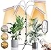 CXhome Lampe LED Horticole 432 LED Lampe de Croissance pour Plantes à spectre complet avec trépied réglable 15-58 pouces Lampe Horticole avec Chronométrage 4 Modes 9 Niveaux Dimmables Télécommande RF