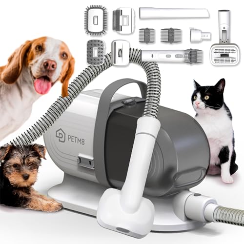 Professional-Pet-Grooming-Vacuum-KitSuction-99-Pet-HairElectric-Clippers-with-5-in1-Grooming-Tools-Kits-for-Shedding-Grooming-Home-Cleaning2L-Dust-CupQuietPet-Friendly - Cucciolini Doodles   Professional-Pet-Grooming-Vacuum-KitSuction-99-Pet-HairElectric-Clippers-with-5-in1-Grooming-Tools-Kits-for-Shedding-Grooming-Home-Cleaning2L-Dust-CupQuietPet-Friendly