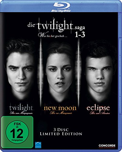 Die Twilight Saga 1-3: Twilight/New Moon/Eclipse